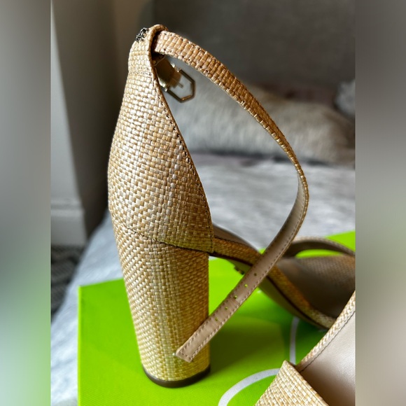 Sam Edelman YARO BLEACHED BEECHWOOD/BASKETWEAVE SHOE - Picture 6 of 7